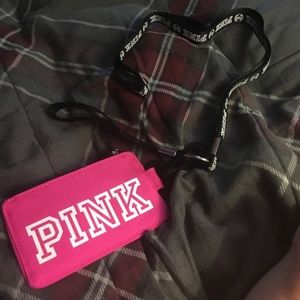 PINK id lanyard