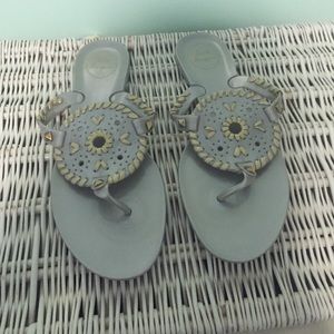 Jack Rogers Georgica Jelly Flip Flop Size 8