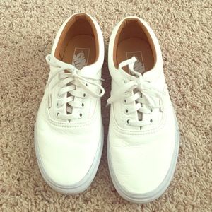 Vans Off The Wall Leather Shoes