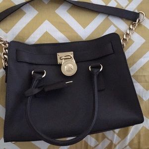 **On hold****Michael Kors brown Hamilton shoulder