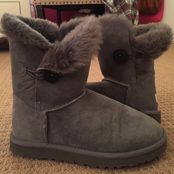 UGG Shoes - UGG Australia Gray Bailey Button Boots