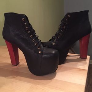 Jeffery Campbell Lita Booties in Size 9M