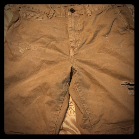 VGUC, American Eagle Outfitters men's khaki shorts