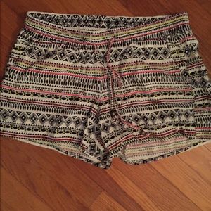 Bright printed shorts