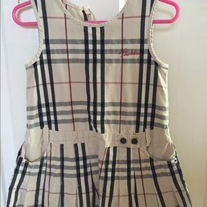 Toddler girls Burberry dress