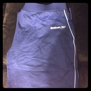 Navy Blue Reebok capri workout pants