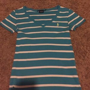 Ralph Lauren striped vneck