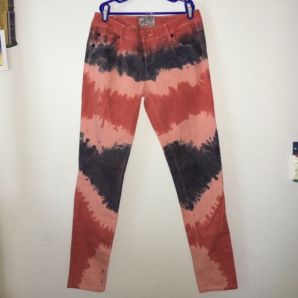 Tie Dye Skinny Jeans