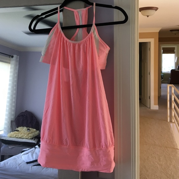 Lulu lemon tank with built in sports bra