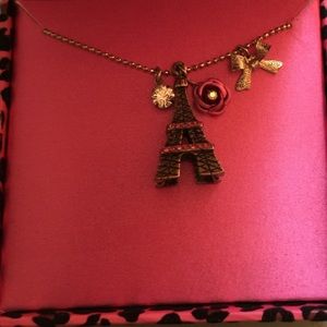 Betsey Johnson Eiffel Tower Necklace