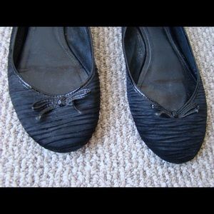 Arezzo satin ballerinas