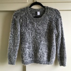 H&M 90's Fuzzy Sweater Top