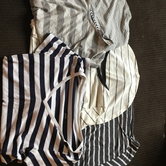 4 Stripped Shirts