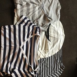 4 Stripped Shirts