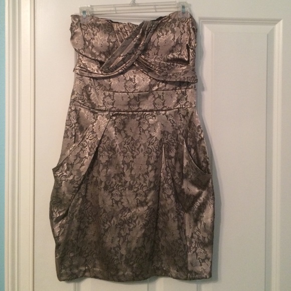 Strapless dress - Picture 1 of 2