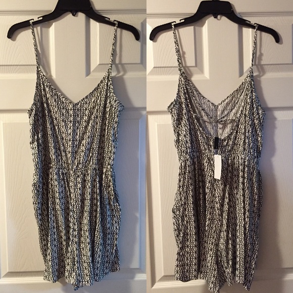 H&M Abstract Romper