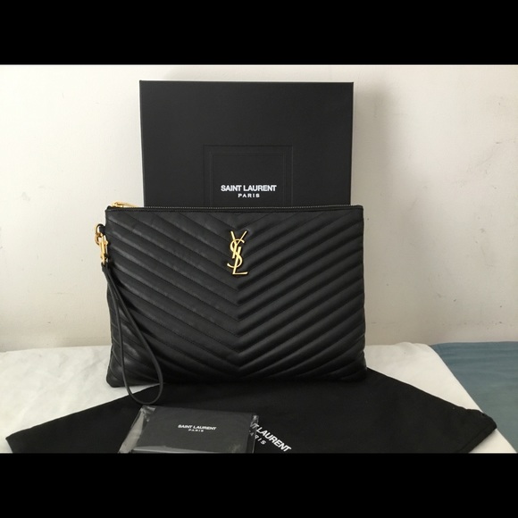 Authentic YSL Pouch larger size