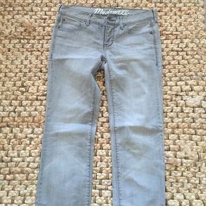 MADEWELL // NWT jeans in gray.