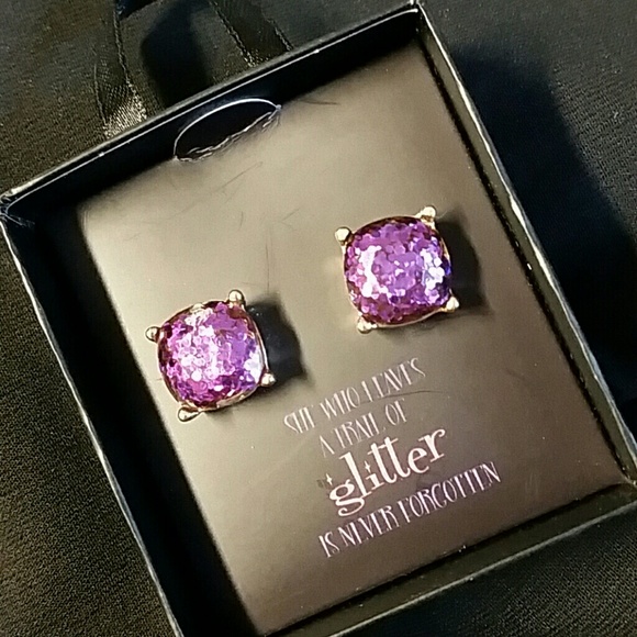 Jewelry - Purple Glitter