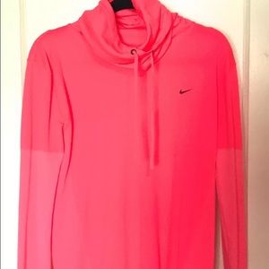 Nike Dri Fit cowl neck hoodie sz medium