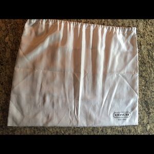 Large Coach Dust Bag