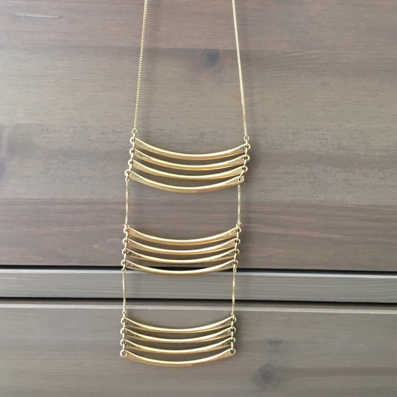 Long Madewell statement necklace