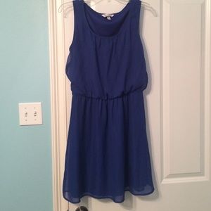 Blue dress