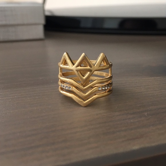 Madewell crownstack ring
