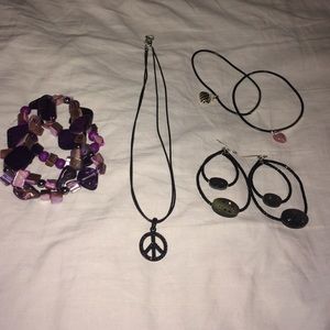 Black and Purple Jewelry