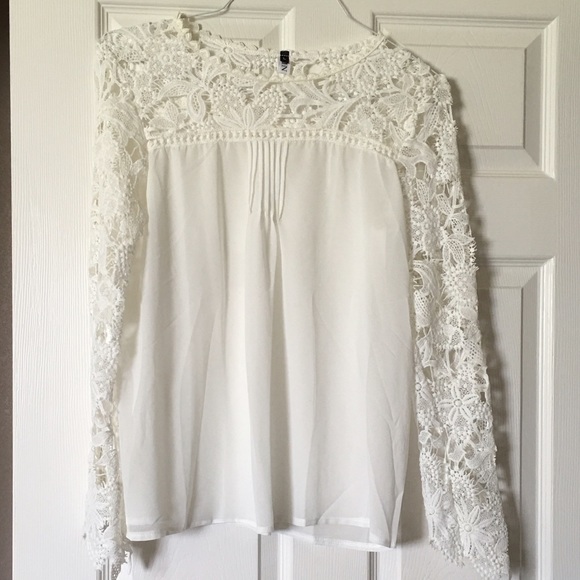 Long sleeve blouse