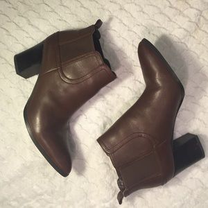 Franco Sarto pointy toe booties