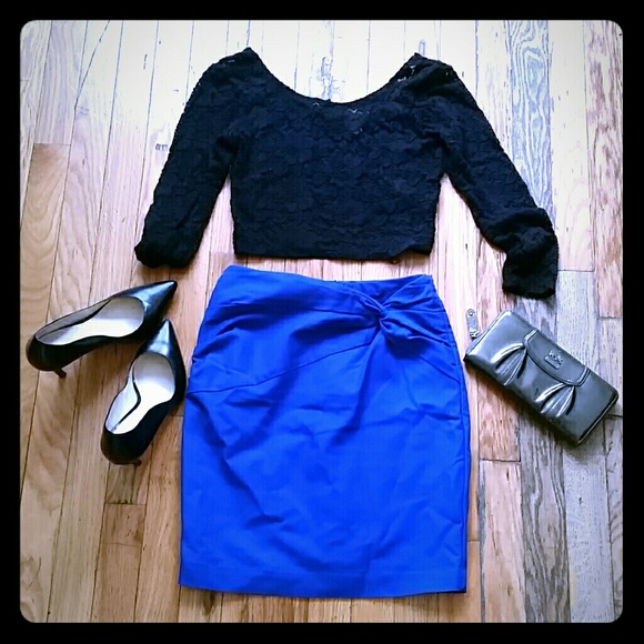 H&M Dresses & Skirts - H&M Royal Blue Skirt