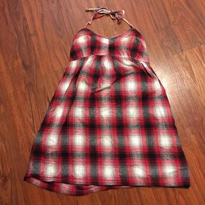Fox flannel dress