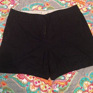 Black Loft shorts - size 14