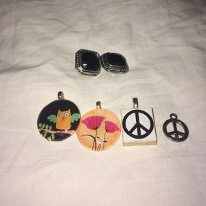 Pendants and Clip on earrings