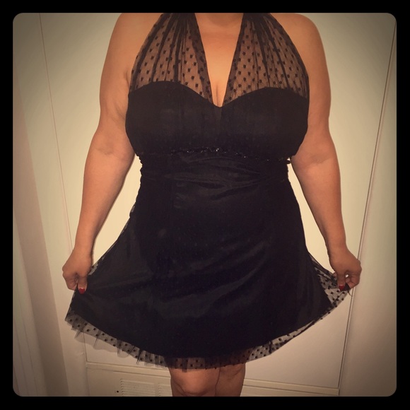 Kiki Dresses & Skirts - Vintage Inspired Black Tule Rockabilly Dress