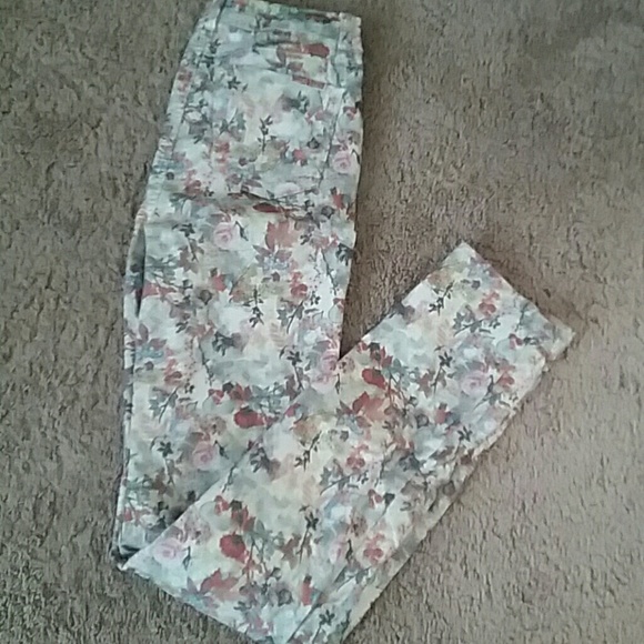Hudson authentic floral jeans for girls