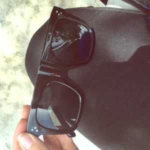 Oversized Celine sunglasses