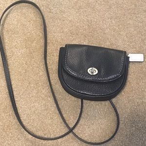 Vintage Black Coach Purse