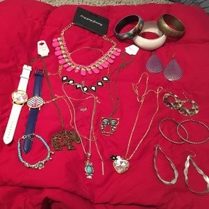 Lot of costume/dress up jewelry