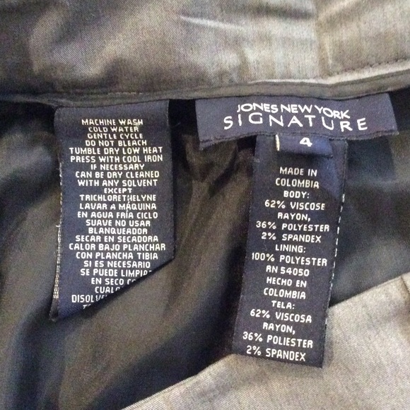 🍎JNY Gray Slacks🍎 - Picture 3 of 4