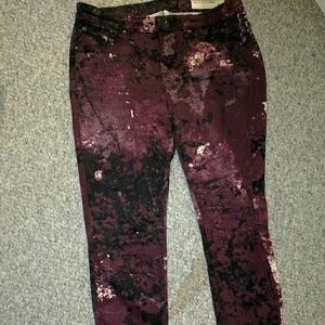 Closet Clearance! Rag & Bone Plum Black Jeans