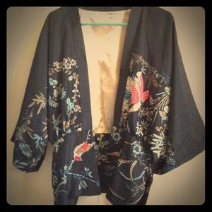 Dark Blue Kimono