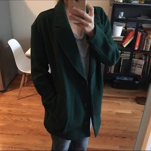 Wool Green Jacket