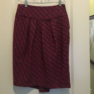 Eva Franco graphic skirt.