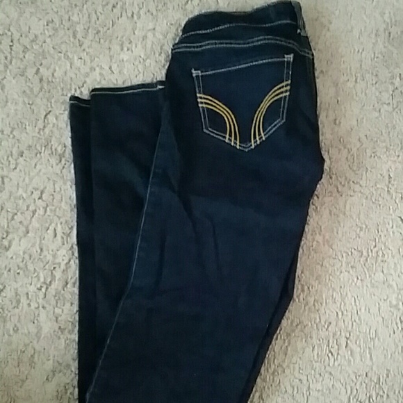 Hollister dark wash skinny jeans