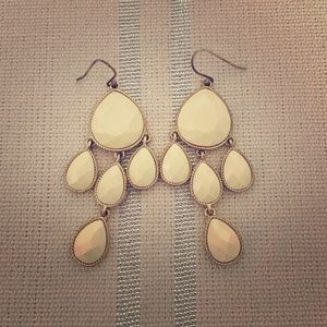 Banana Republic Gold Chandelier Earrings