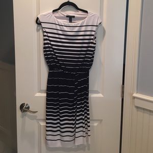 Ralph Lauren navy and white casual dress!