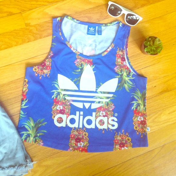 adidas Tops - Adidas Brazilian Farm Frutaflor Pineapple Tank Top