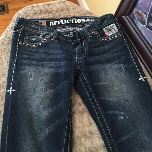 Affliction jeans 27